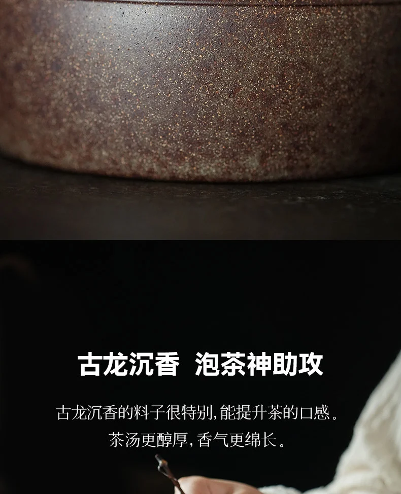 古悦堂 纯手工泡茶壶2026新款宜兴紫砂家用小品一人小壶 双线汉瓦 详情图 6