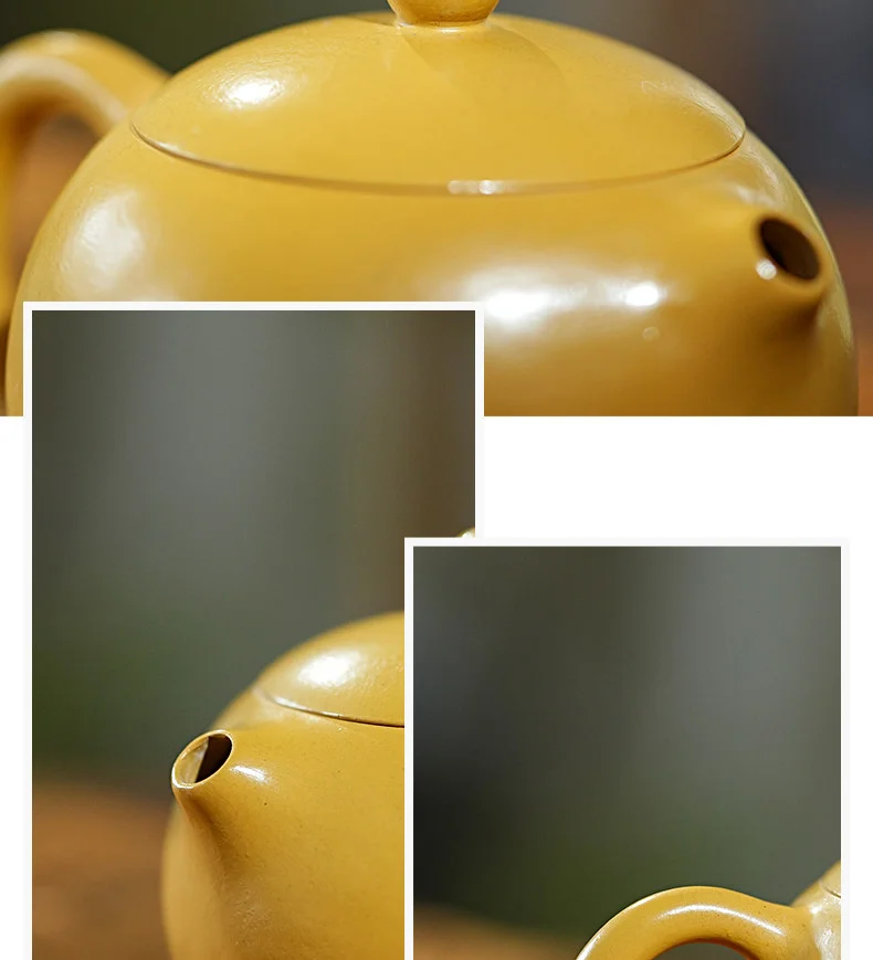 古悦堂 宜兴原矿紫砂壶纯全手工泡茶壶功夫茶具黄金朱泥 雅逸西施 详情图 13