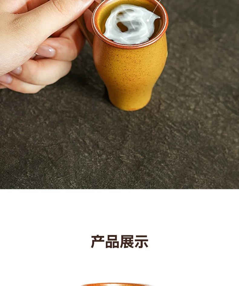 古悦堂手工紫砂茶杯女士个人专用茶具主人杯高档办公室喝茶咖啡杯 详情图 15