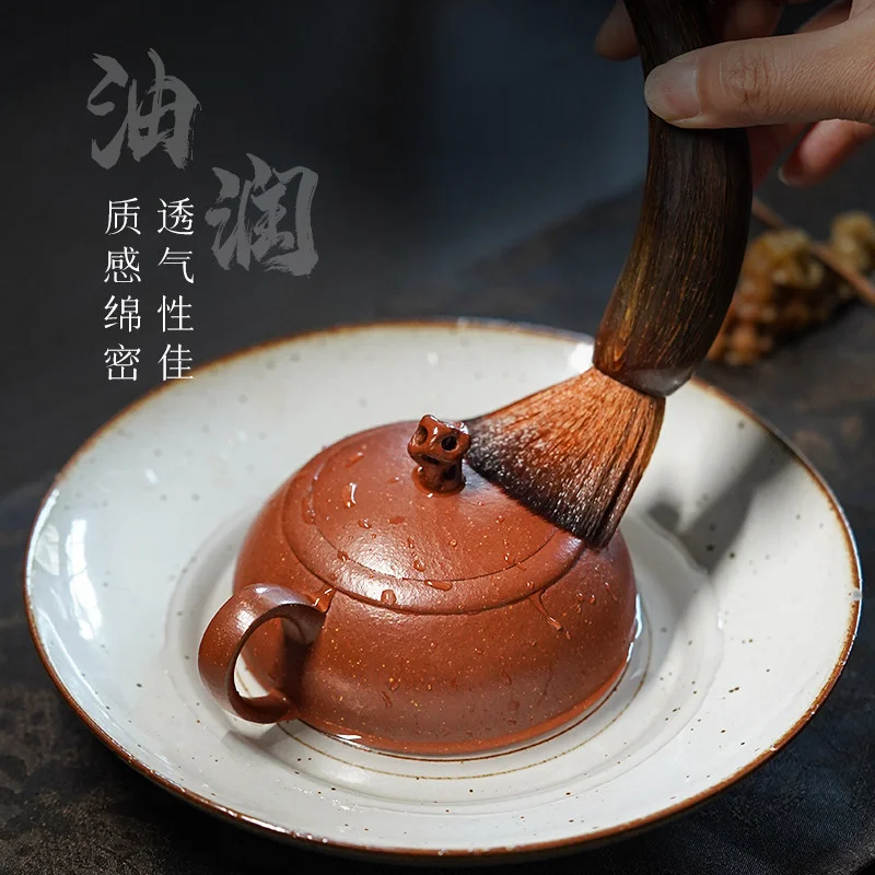 古悦堂 宜兴原矿紫砂壶纯全手工泡茶壶中式家用功夫茶具单壶 悠韵 - 5