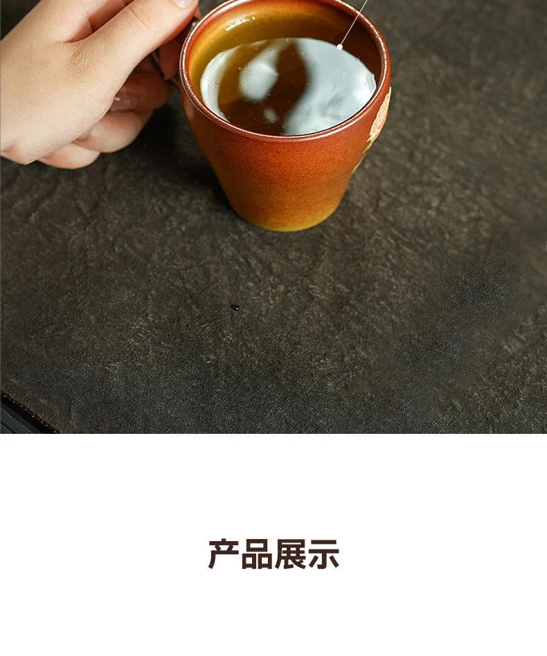 古悦堂纯手工紫砂茶具茶杯女士个人专用主人杯高档办公室小咖啡杯 详情图 15