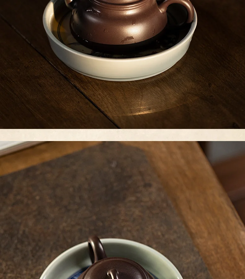 古悦堂 宜兴原矿紫砂壶纯全手工泡茶壶正品中式家用茶具套装 缘聚 详情图 10