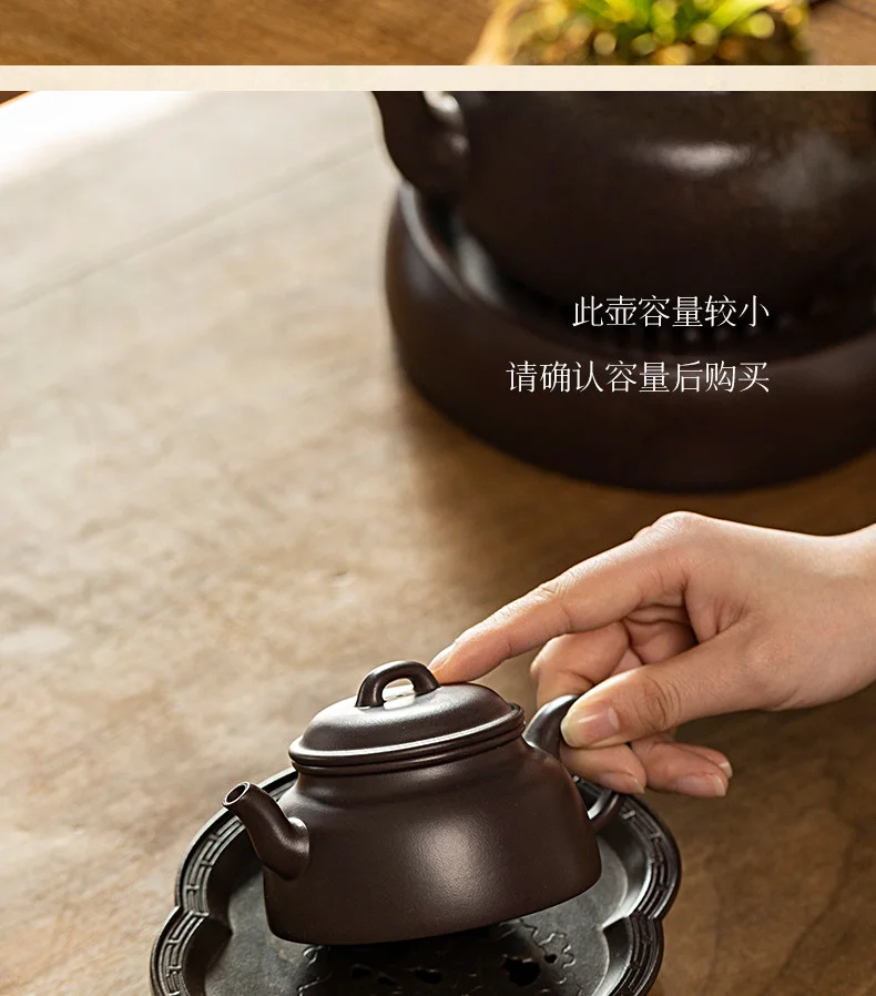 古悦堂 宜兴原矿紫砂壶纯全手工泡茶壶正品中式家用茶具套装 缘聚 详情图 13