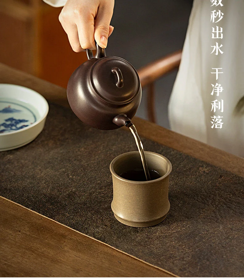 古悦堂 宜兴原矿紫砂壶纯全手工泡茶壶正品中式家用茶具套装 缘聚 详情图 18