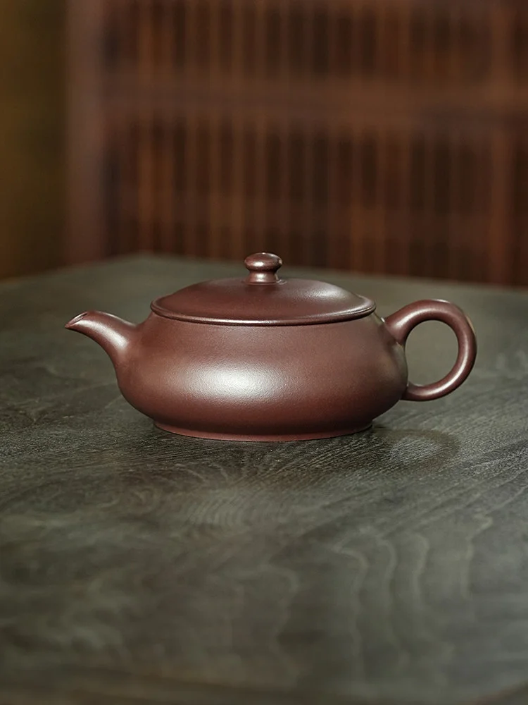 宜兴手工茶壶正品紫砂茶具一人用泡茶壶送客户商务伴手礼生日礼物 - 5