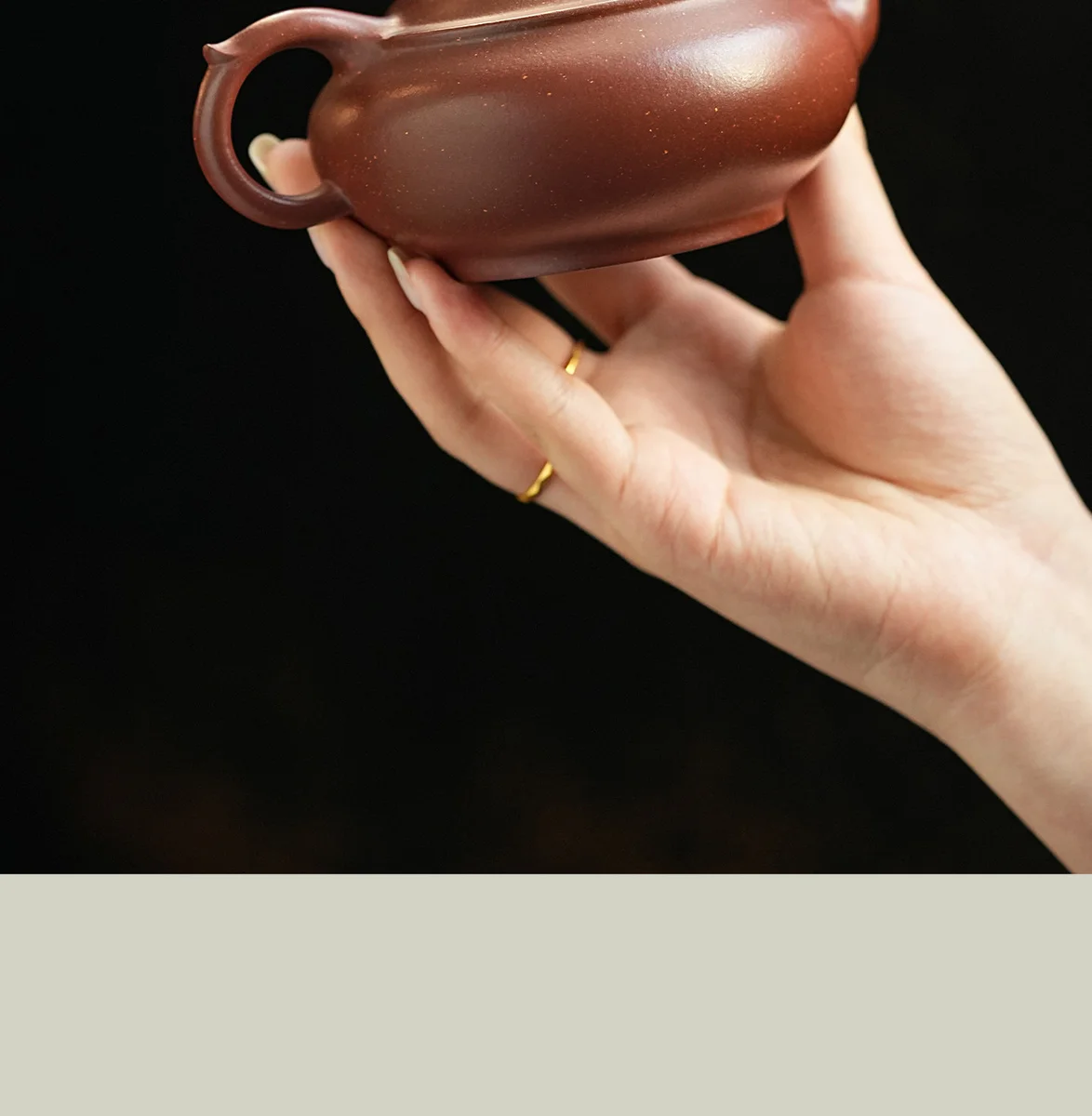古悦堂宜兴原矿紫砂壶纯全手工底槽青功夫泡茶壶家用茶具线韵玉斗 详情图 6