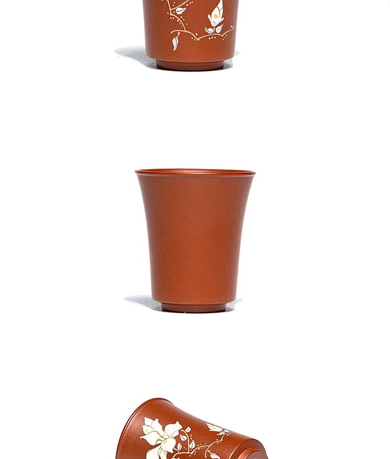古悦堂 宜兴原矿紫砂杯全手工功夫茶具中式品茗杯子降坡泥 玉堂春 详情图 12