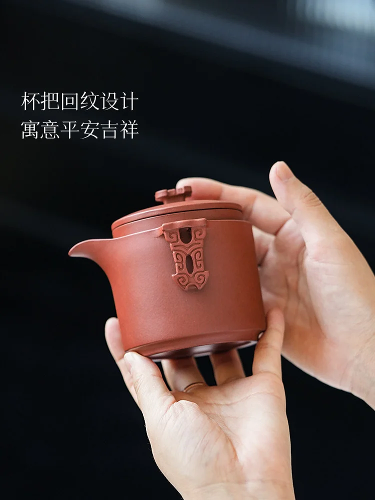 便携式旅行一壶二杯整套茶具户外快客杯家用办公室喝茶手抓壶套组 - 5