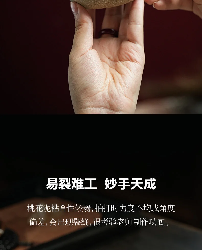 古悦堂纯手工个人专用泡茶紫砂壶新款功夫茶家用小茶壶豆蔻西施壶 详情图 8